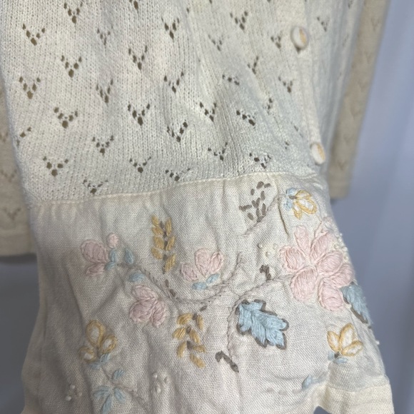 EMBROIDERED KNIT CARDIGAN - Picture 5 of 8